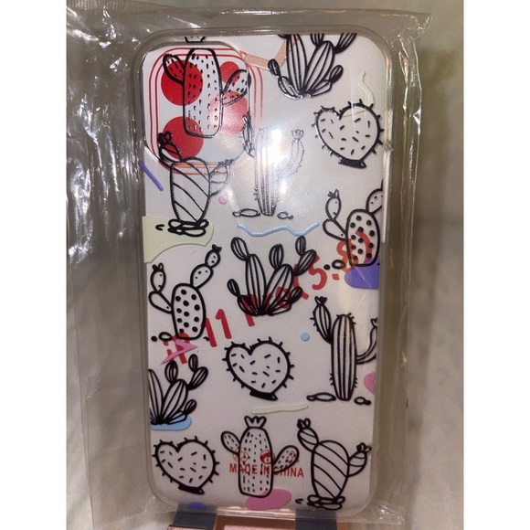 Black & White Cactus iPhone 11 Pro Case🌵 - Picture 16 of 17